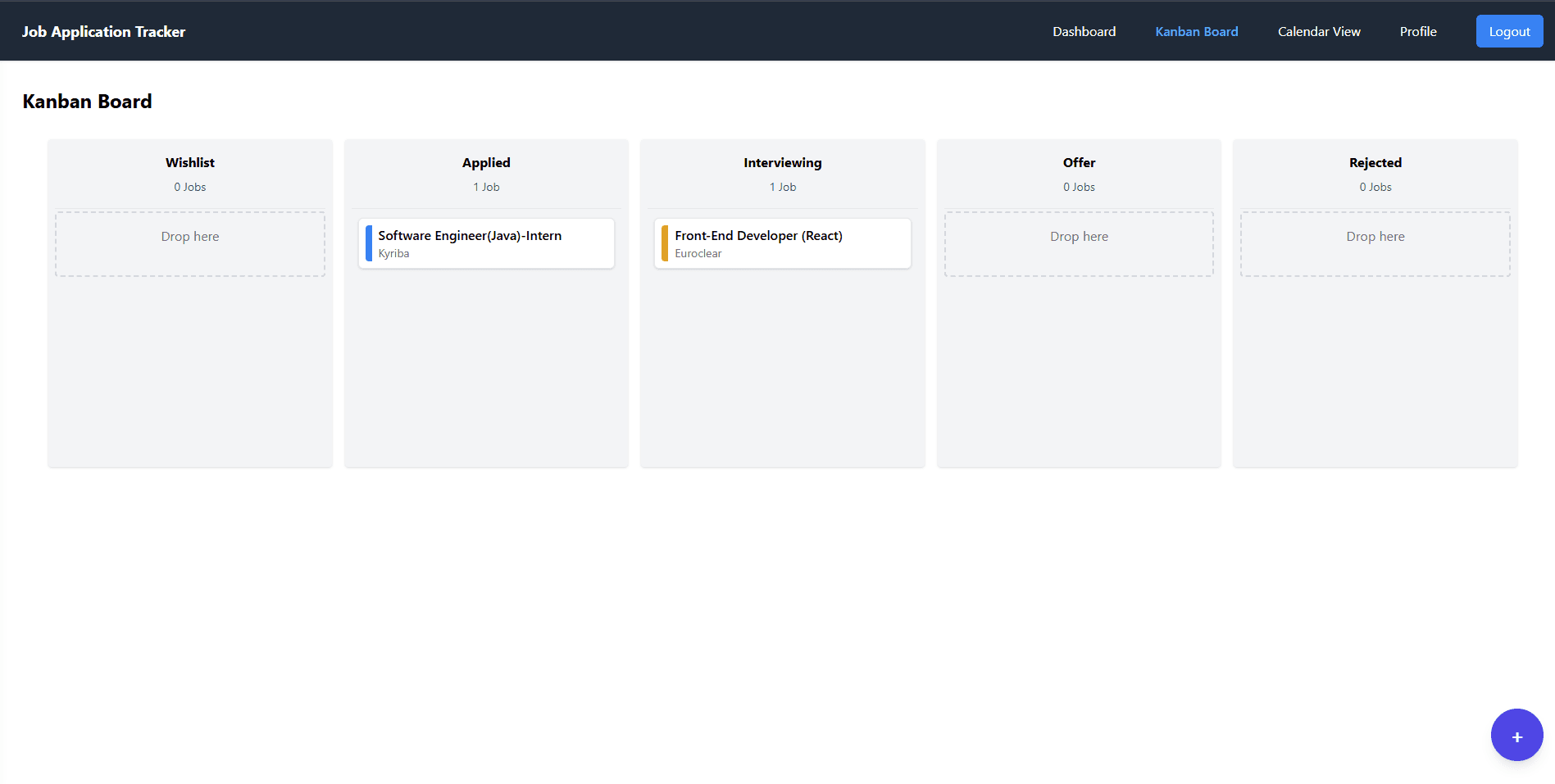 Job Application Tracker